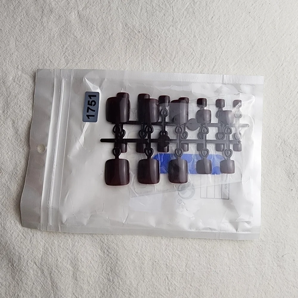 24 Pieces Fake Toe press on nails